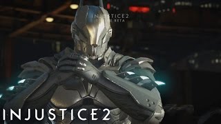 Injustice 2 Online Beta  Vmans Online Matches with Batman [upl. by Auqemahs11]