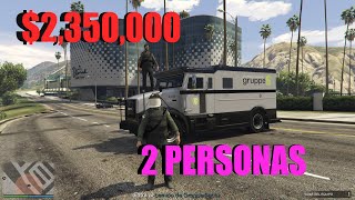 Como Sacar 2350000 2 Personas Golpe al casino  Infiltracion  GTA 5 Online [upl. by Philemon]