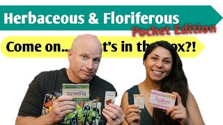 Herbaceous and Floriferous Pocket Edition Unboxing [upl. by Abrahamsen13]