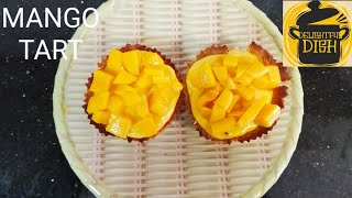 Mango Tart  Mango Tart Recipe [upl. by Ehlke836]