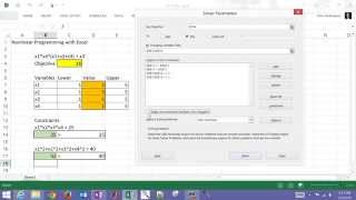 Microsoft Excel Solver for Engineering Optimization [upl. by Glogau]