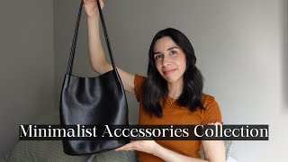 Minimalist Accessories Collection  Capsule Wardrobe Essentials [upl. by Bevin]