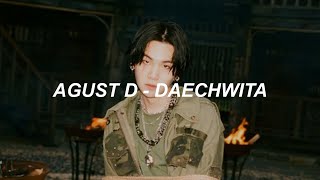 Agust D 대취타 Daechwita Easy Lyrics [upl. by Ahsenot]