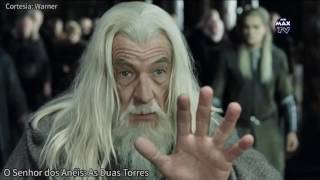 O Senhor dos Anéis As Duas Torres  Expulsão de Saruman Dublado [upl. by Liagibba5]