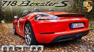 Porsche 718 Boxster S MTM LOUD Exhaust Sound amp Startup [upl. by Dalston425]