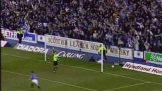 Rangers 2 v 1 Celtic  League Cup Quarter Final 2004 [upl. by Nednal121]