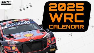 WRC 2025 Calendar Released We give you EVERYTHING you need to know [upl. by Alaham331]