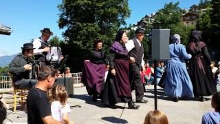 Danse Monfarine Piémontaise Accordeon Valloire Valmeinier Traina Patin Lionel Belluard Arthur [upl. by Victor]