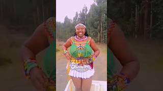 🇿🇦 proudlysouthafrican zuludance zulu culture africanqueen brendafassie [upl. by Adnama]