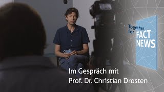 Im Gespräch mit Prof Dr Christian Drosten [upl. by Eustashe]