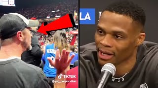 Fan Harasses Russell Westbrook and Faces the Repercussions [upl. by Atoel]