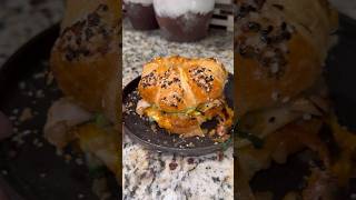 Must try croissant breakfast brunch foodie reels recipes clubbkitchenbykiaj [upl. by Enenaj]