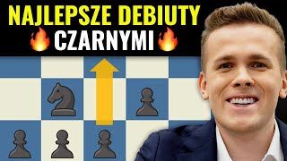 4 najlepsze DEBIUTY DLA CZARNYCH Otwarcia czarnymi które musisz znać  Michał Kanarkiewicz [upl. by Carhart67]