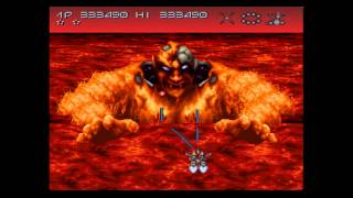 Axelay SNES Playthrough  60FPS [upl. by Neetsirk584]