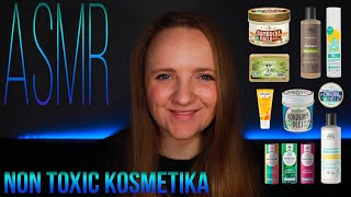 Moje oblíbená non toxic kosmetika  ASMR CZ [upl. by Lledraw]