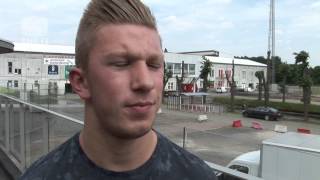 17062015 RAFC Jordy Huysmans verlengt contract [upl. by Naejamron]