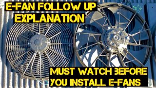 Electric fan conversion update and review [upl. by Loise]