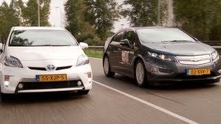 Chevrolet Volt vs Toyota Prius Plugin [upl. by Kelbee229]