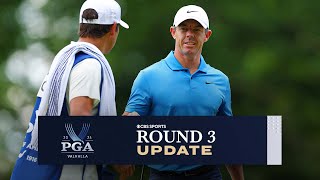 2024 PGA Championship ROUND 3 UPDATE Rory McIlroy SOARING UP Leaderboard I CBS Sports [upl. by Agace34]