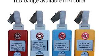 TLD Badge in radiology THERMO LUMINESCENT DOSIMETER [upl. by Dinsdale]