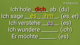 A1 A2 B1 B2 Übungen Verben mit Dativ Akkusativ Wechselpräposition helfen gratulieren danke [upl. by Amalie]