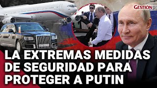 Así son las EXTREMAS medidas de PROTECCIÓN para proteger a PUTIN de sus enemigos [upl. by Harad174]