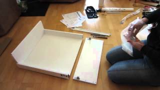 Tutorial  IKEA Maximera groß 20 cm Küchenschublade zusammenbauen [upl. by Eidissac]