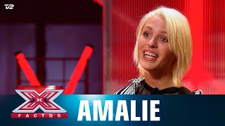 Amalie synger ’Ensom’  Egen sang Audition  X Factor 2022  TV 2 [upl. by Granniah173]