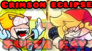 FRIDAY NIGHT FUNKIN VS FLEETWAY  CRIMSON ECLIPSE  SUPER RAY [upl. by Naivad]