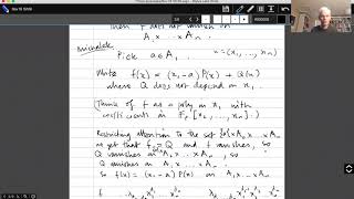 Topics in Combinatorics lecture 130  Alons Combinatorial Nullstellensatz and two applications [upl. by Kcirdnekel]