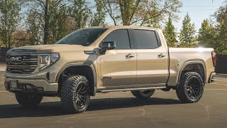 2022 GMC Sierra 1500 AT4 Limited 30 Duramax Diesel  POV Night Drive Binaural Audio [upl. by Eiliah479]