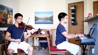 Nuvole Bianche pianoviolin cover [upl. by Roberta]