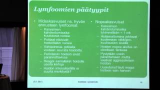 Uudistuva syövänhoito  Kohti syövän kanssa elämistä hidaskasvuinen lymfooma [upl. by Gerhan]