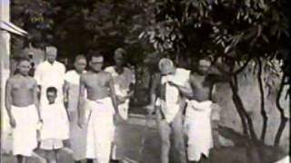 Ramana Maharshi Rare video courtesy footage from KK Nambiar 1949 May to Nov [upl. by Alehs]