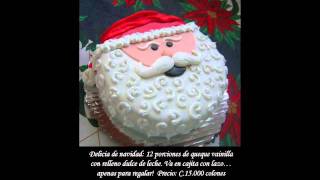 QUEQUES TORTAS  PASTELES NAVIDEÑOS [upl. by Mhoj328]