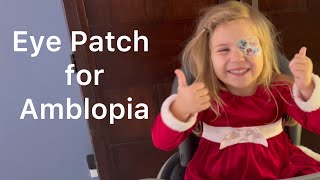 How to eye patch for amblyopia or lazy eye [upl. by Eiramac]