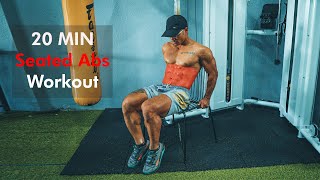 REDUCE BELLY FAT WITH ABS EXERCISES CHAIR At Work at home at school [upl. by Bryn]