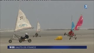 Du char à voile à berck [upl. by Maury]