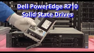 Dell PowerEdge R710 Server Solid State Drives  SSD Upgrade Spares amp Options  Dell Diagnostics Test [upl. by Aokek]