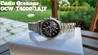 Casio Oceanus OCWT40001AJF Complete Review 2023 MueedHobbies [upl. by Padegs869]