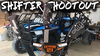 RZR GATED SHIFTER SHOOTOUT  Extreme UTV Tech [upl. by Haidebez]