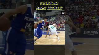 DIRTY FLOPPER NG IRAQ VS GILAS PILIPINAS LITERAL NG ANKLE BREAKER IYAKAN [upl. by Carolle]