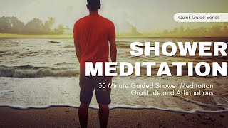 5Minute Shower Meditation  MenoLabs [upl. by Leirbag]