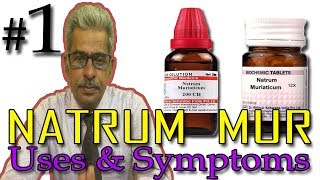 Natrum Mur in Hindi Part 1  Uses amp Symptoms in Homeopathy by Dr PS Tiwari [upl. by Tnomyar798]