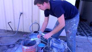 Cleaning Graco Magnum LTS15 X5 Sprayer  Easier Than Quick Guide [upl. by Analat]