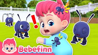 🐜 The Little Tiny Ants ㅣEP138ㅣSong for KidsㅣBebefinn Nursery Rhymes [upl. by Comfort26]