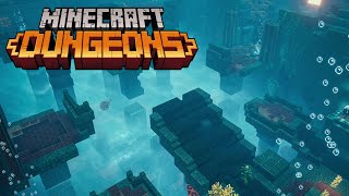 Minecraft Dungeons Hidden Depths DLC Gameplay Walkthrough [upl. by Dylan]