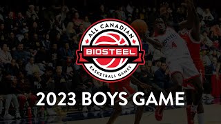 2023 BioSteel All Canadian Boys Game  FULL TSN Broadcast [upl. by Aiel]