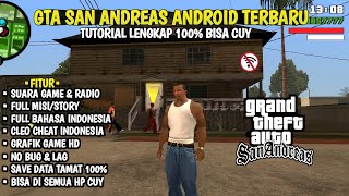 TUTORIAL LENGKAP GTA SA FULL ORIGINAL ANDROID ALL GPU ANDROID  GTA SAN ANDREAS [upl. by Ziza]