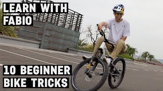 10 Beginner MTB Tricks with Fabio Wibmer [upl. by Fatimah]